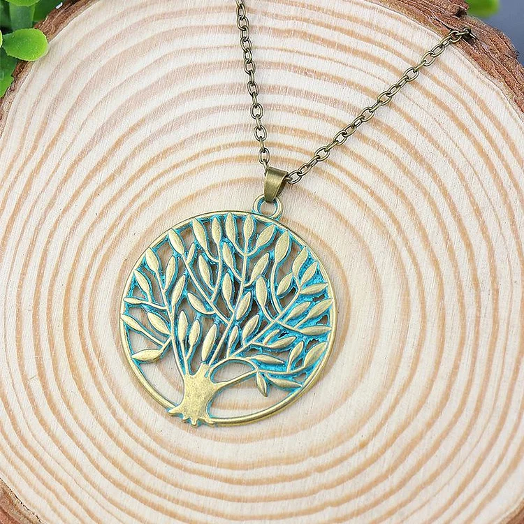 Vintage Tree of Life Necklace