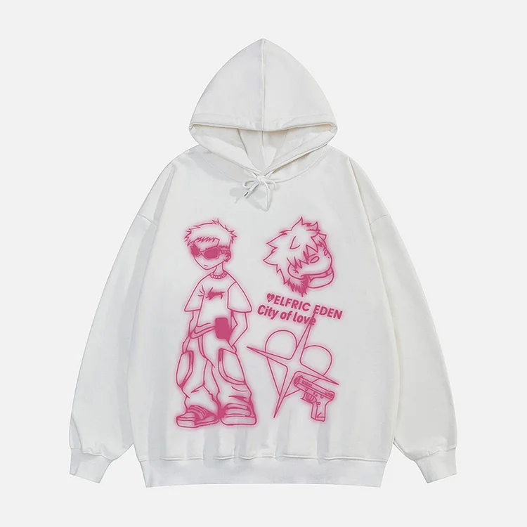 Cartoon Graphic Hoodie SOPULA