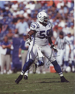 CATO JUNE INDIANAPOLIS COLTS ACTION SIGNED 8x10