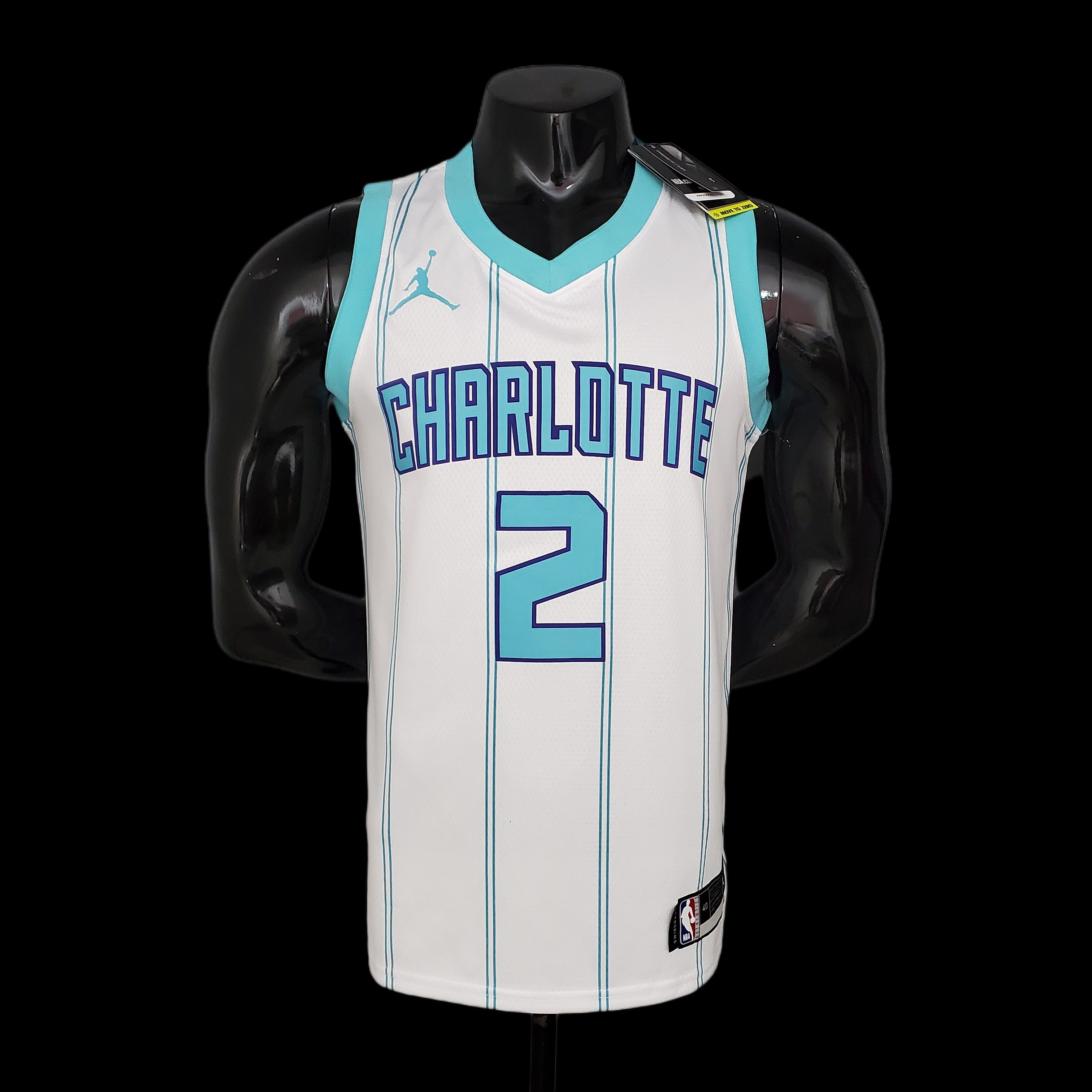 Maillot Charlotte Hornets 2 BALL NBA Basket Maillot De Fou, site maillot de foot pas cher