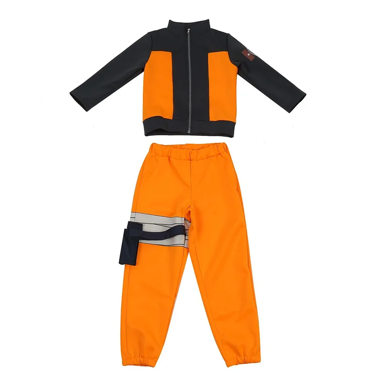 Children's Anime Halloween Naruto Uzumaki Costume-elleschic