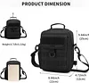 Brusttasche Taktisch Milit&auml;risch Wasserdicht Umh&auml;ngetasche mit Wasserflaschenhalter Schultertasche Molle System Daypack Chest Sling Pack Casual Crossbody Bag f&uuml;r Armee Jagd Outdoor Reisen