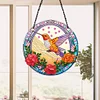 Diamond Painting Suncatcher Hummingbird Pendant for Kid DIY Craft
