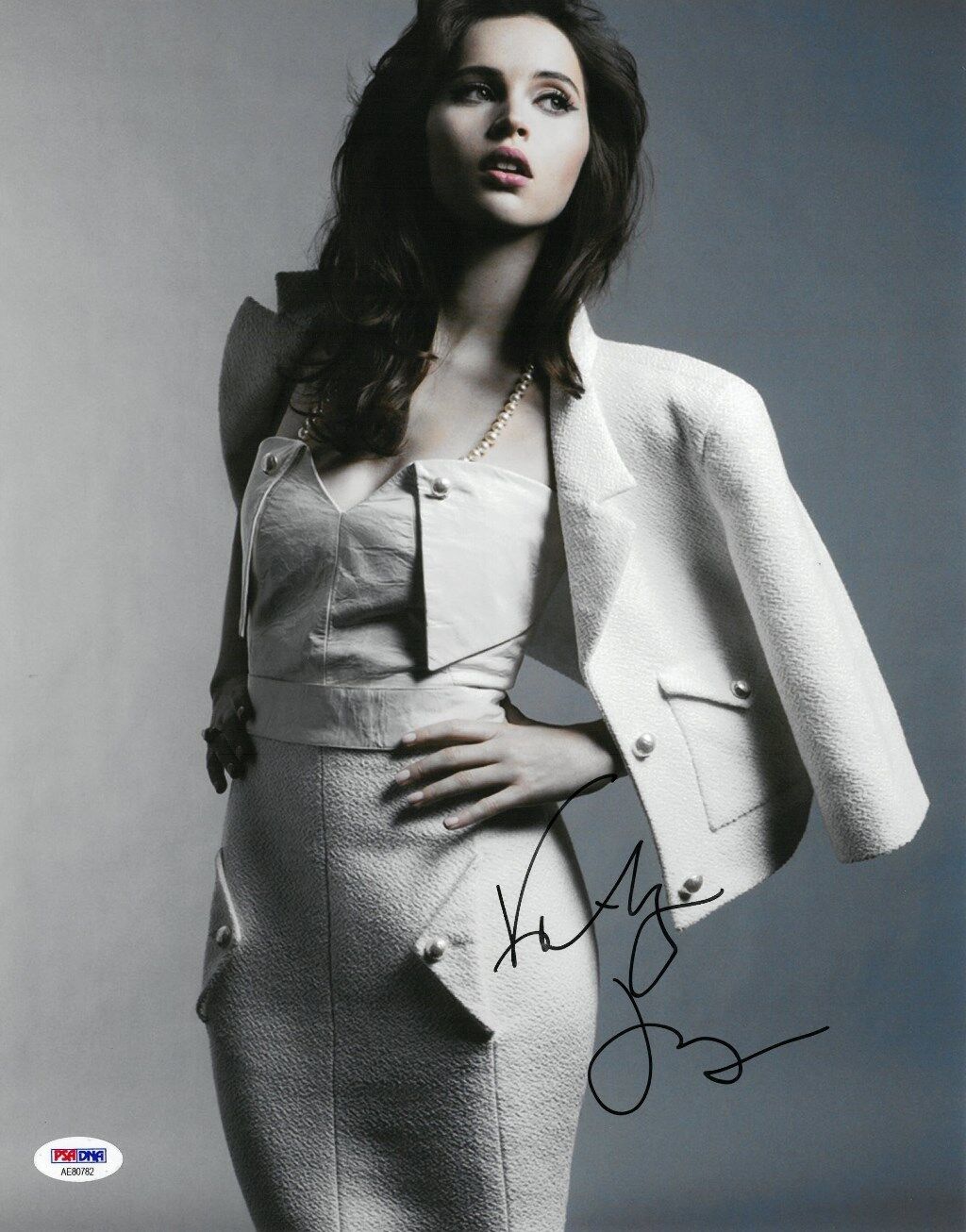 Felicity Jones Signed Authentic Autographed 11x14 Photo Poster painting PSA/DNA #AE80782