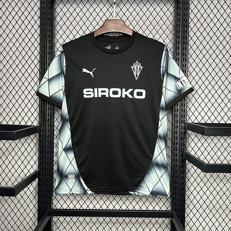 24-25 Sporting Gijon Away Football Jersey