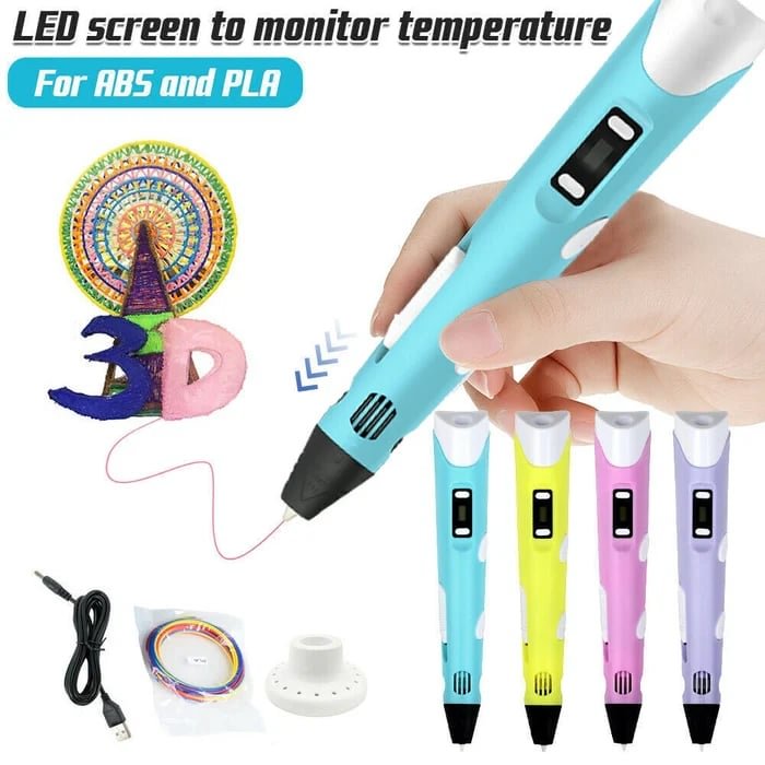💡Educational toys🎁3D Printing Pen With 9m PLA Filament🔥🔥New Year Promotion 50% OFF
