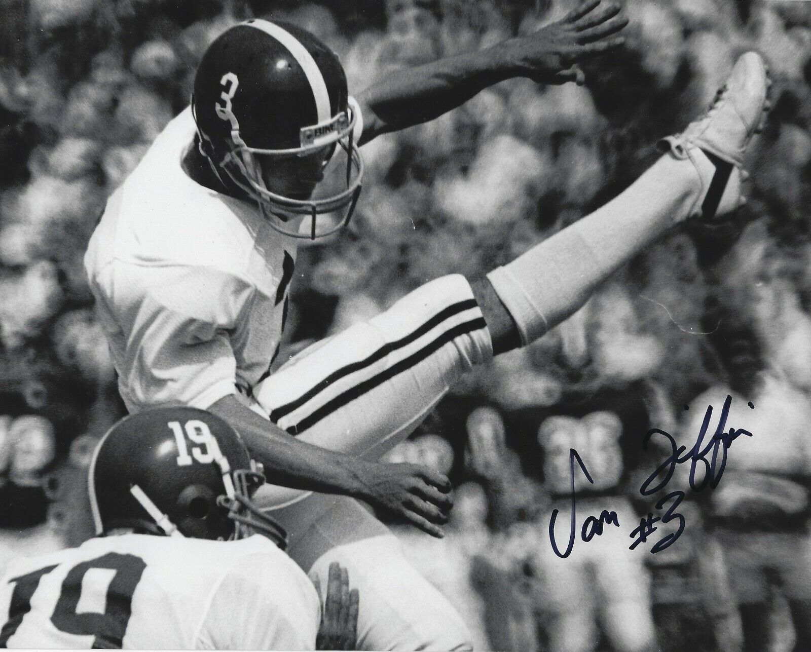 Signed 8x10 VAN TIFFIN University of Alabama Autographed Photo Poster painting - w/COA