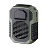 Mini Hanging Neck Fan USB Rechargeable 6000Mah for Indoor Outdoor (Green)