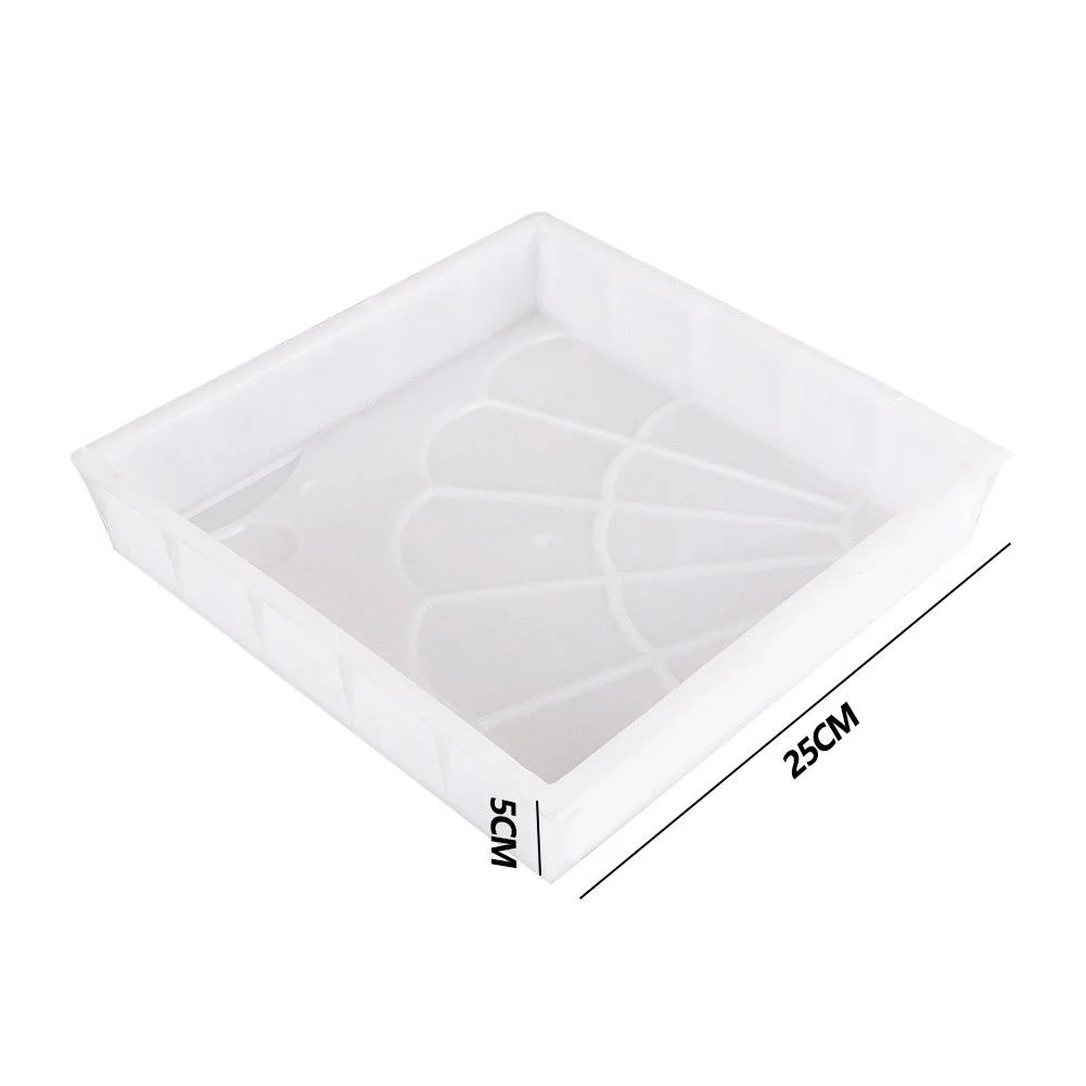Garden Pavement Mold DIY Manually Propylene Paving Concrete Mould (Fan)