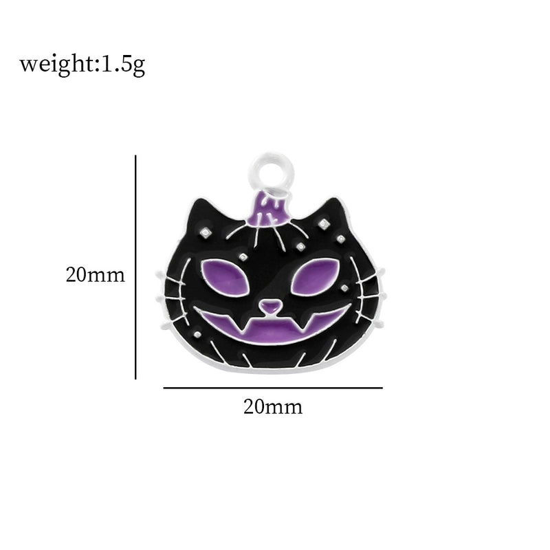 1 Piece Alloy Halloween Pattern Pendant