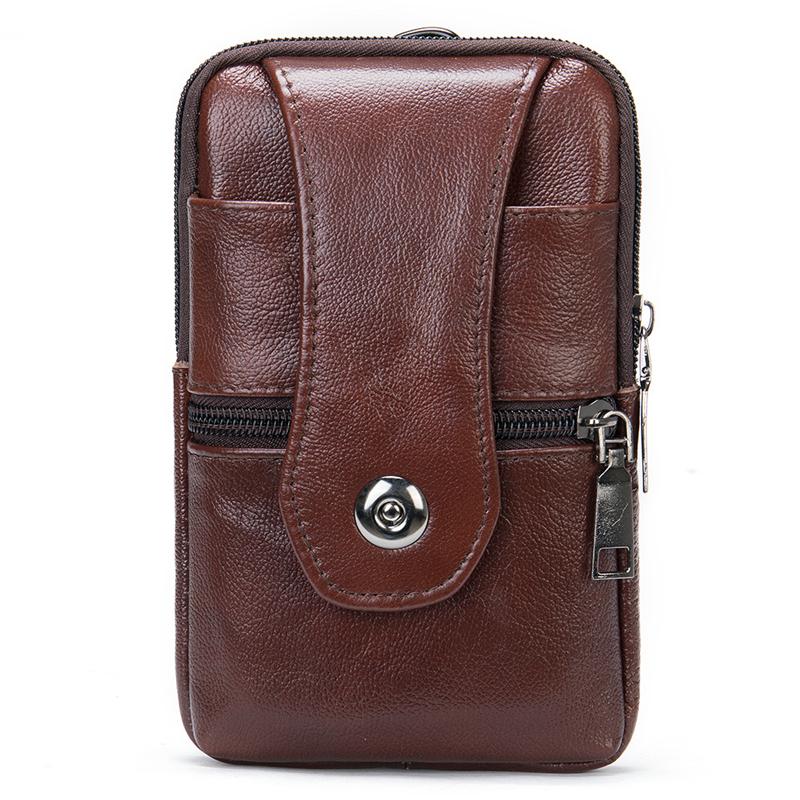 Mens Outdoor Vintage Durable Casual Belt Bags