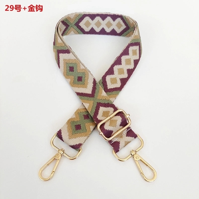 All Seasons Canvas Color Block Single Shoulder Strap Bag Accessories