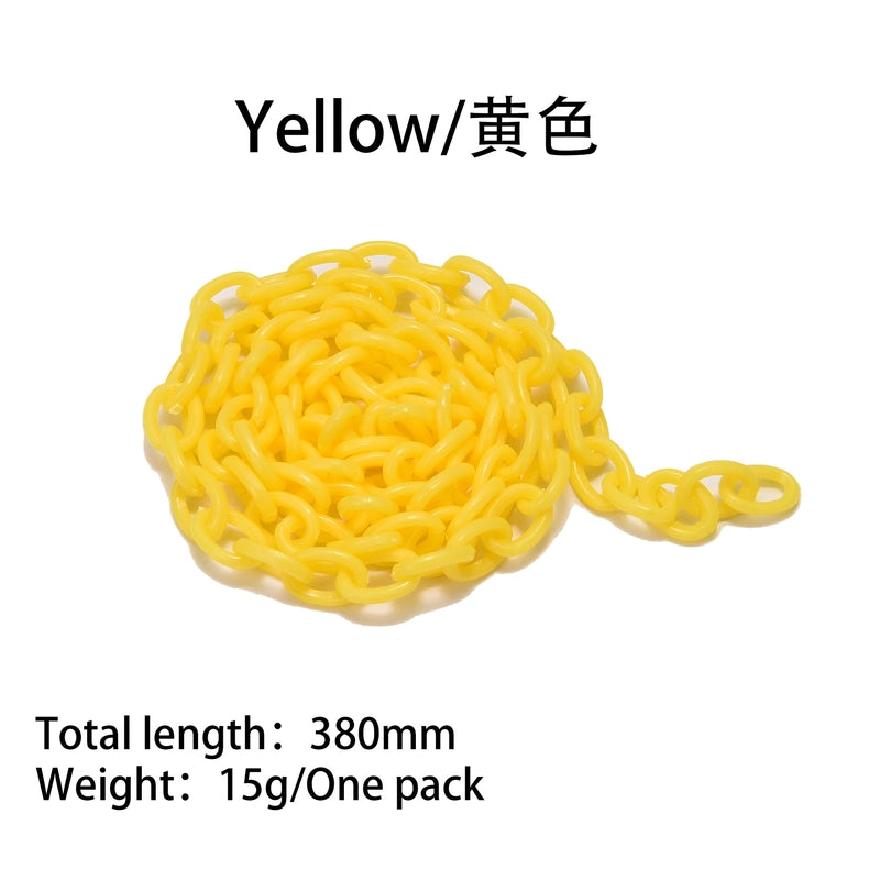 1 Pack = 5 Pieces Arylic 6*8mm Jewelry Accessories Chain