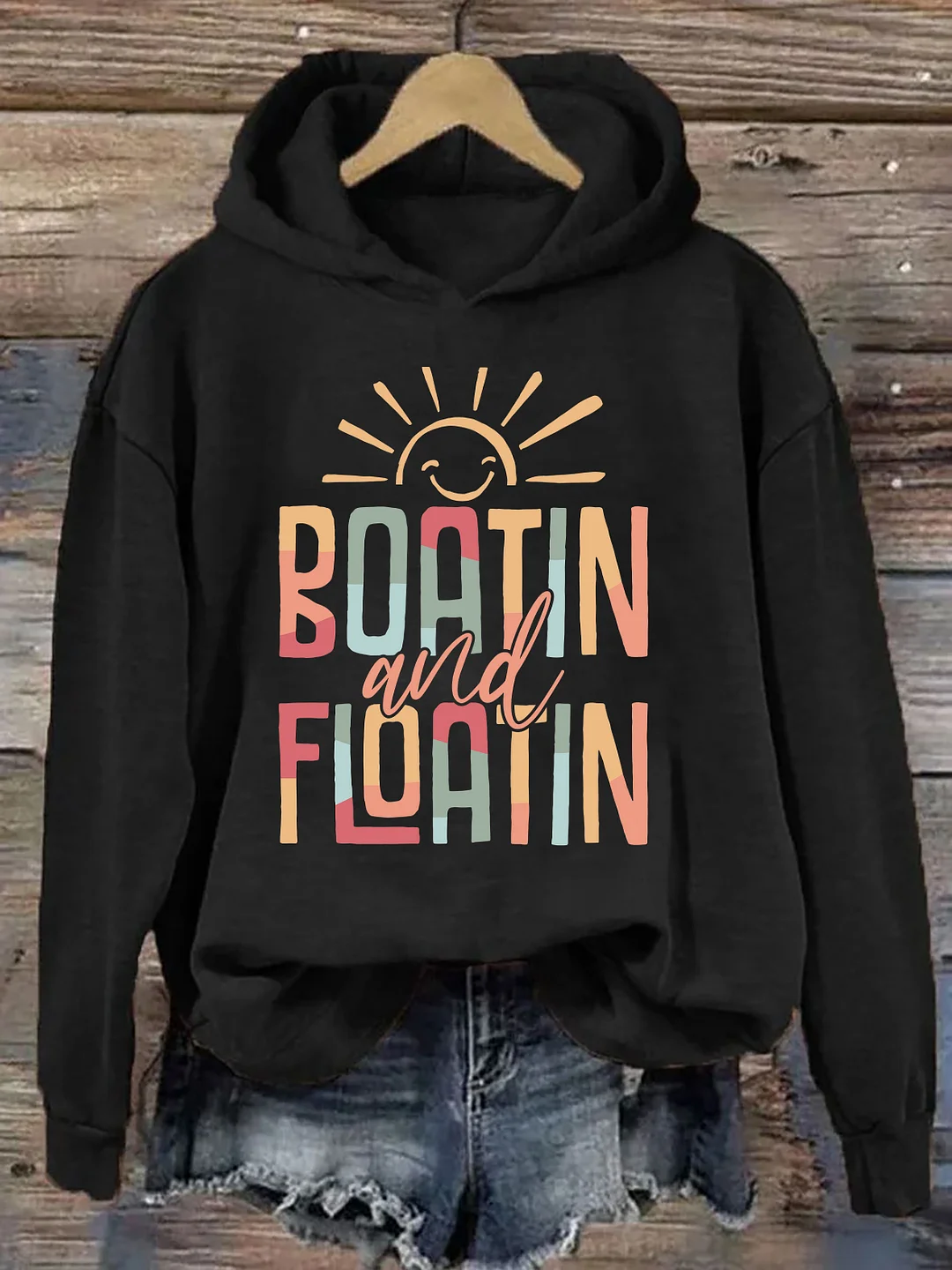 Boatin And Floatin Hoodie