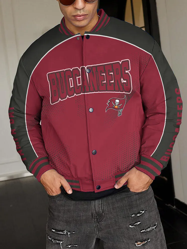 Tampa Bay Buccaneers National Football League 2024 Make Your Mark Unisex Varsity Jacket