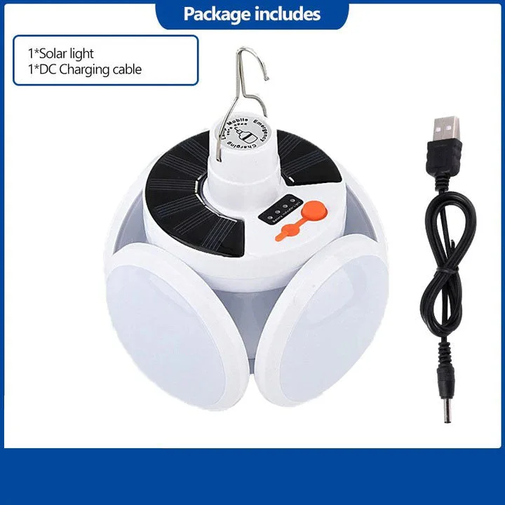 Solar LED Torch USB Outdoor Night Light