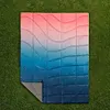 Outdoor Puffy Camping Blanket Waterproof Quilt for Traveling Picnic Beach Party