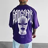 Men's Oversized Fashion Print T-Shirt by Inlyline
