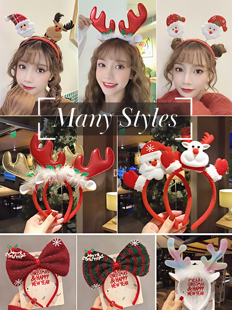 MoeKawai Christmas Headbands