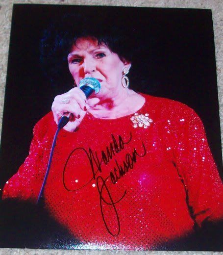 WANDA JACKSON COUNTRY STAR SIGNED AUTOGRAPH 8x10 Photo Poster painting B