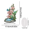 DIY Flower Hummingbird Diamond Art Special Shaped Tabletop Decorations