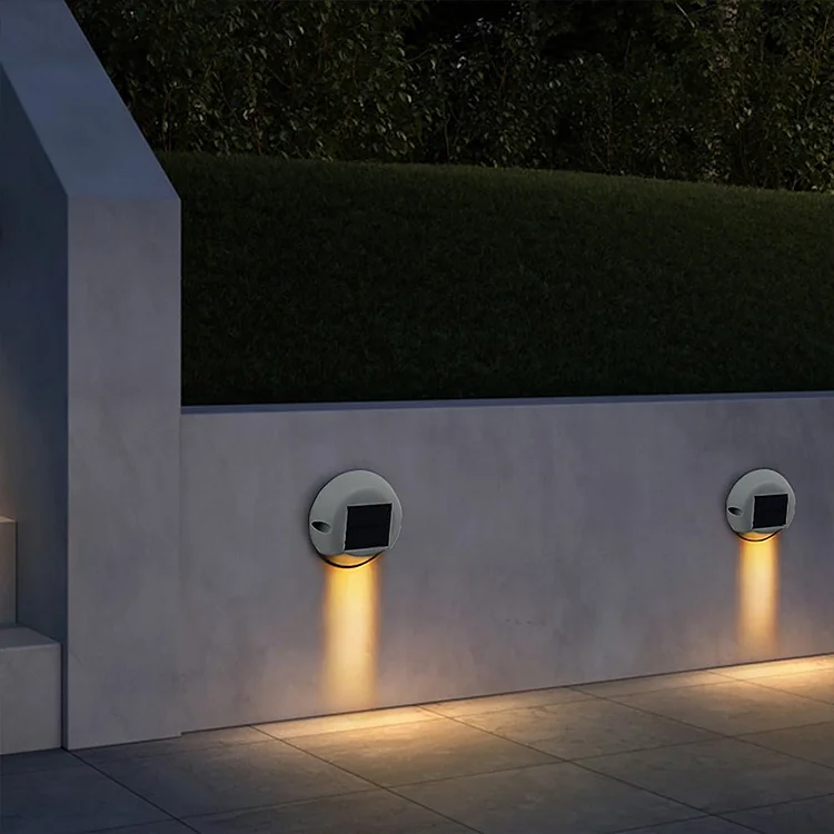 Solar Outdoor Light Waterproof Stairs Garden Decoration Wall Lamp Step Lights - Appledas