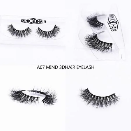 Fluffy False Eyelashes Natural Faux Mink Strip 3D Lashes Pack