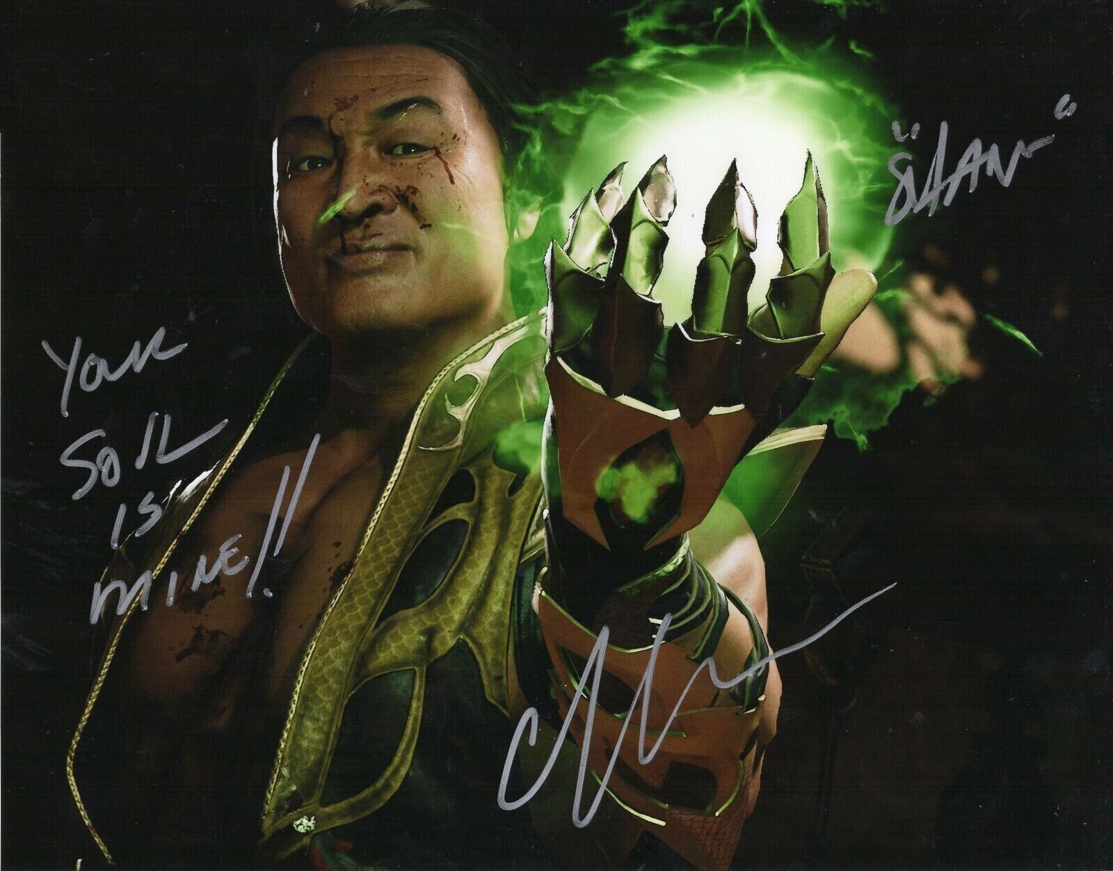 Cary-Hiroyuki Tagaw Autographed Signed 8x10 Photo Poster painting ( Mortal Kombat ) REPRINT