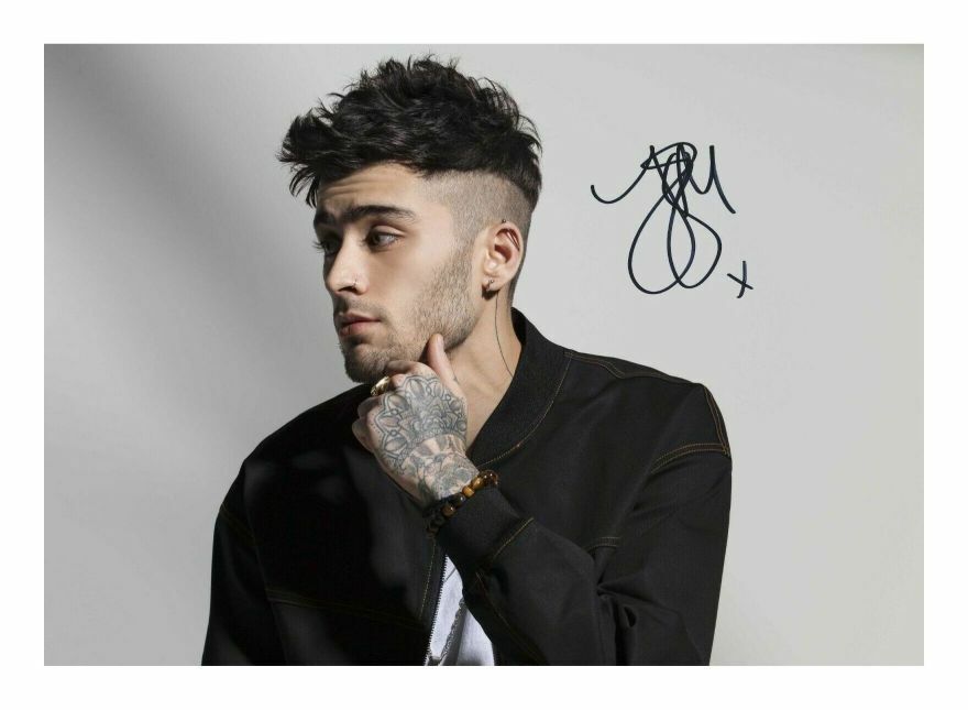 ZAYN MALIK AUTOGRAPH SIGNED PP Photo Poster painting POSTER