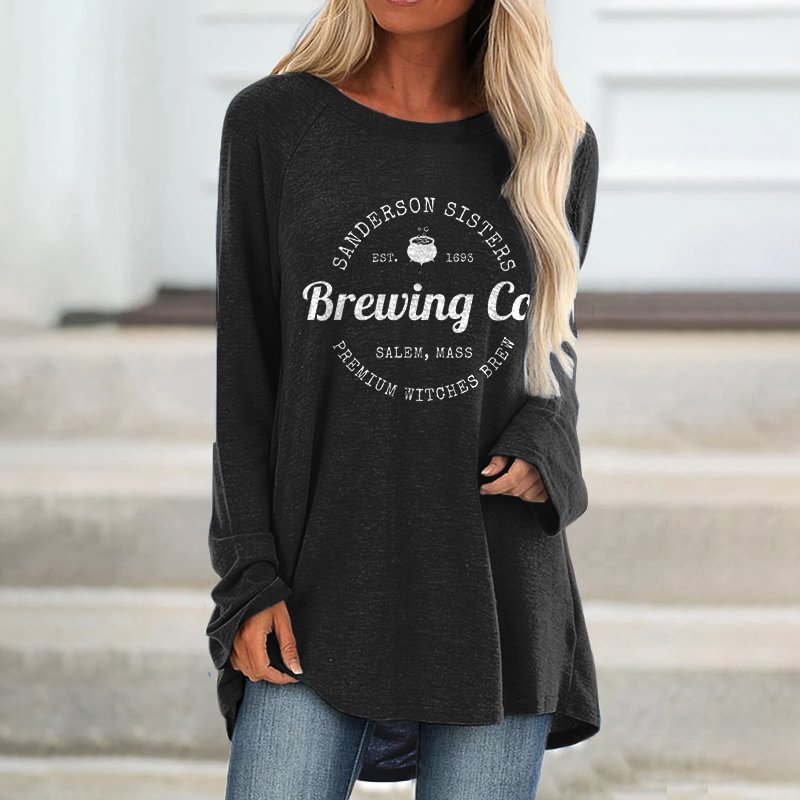 Sanderson Sisters Brewing Co Printed Women's T-shirt