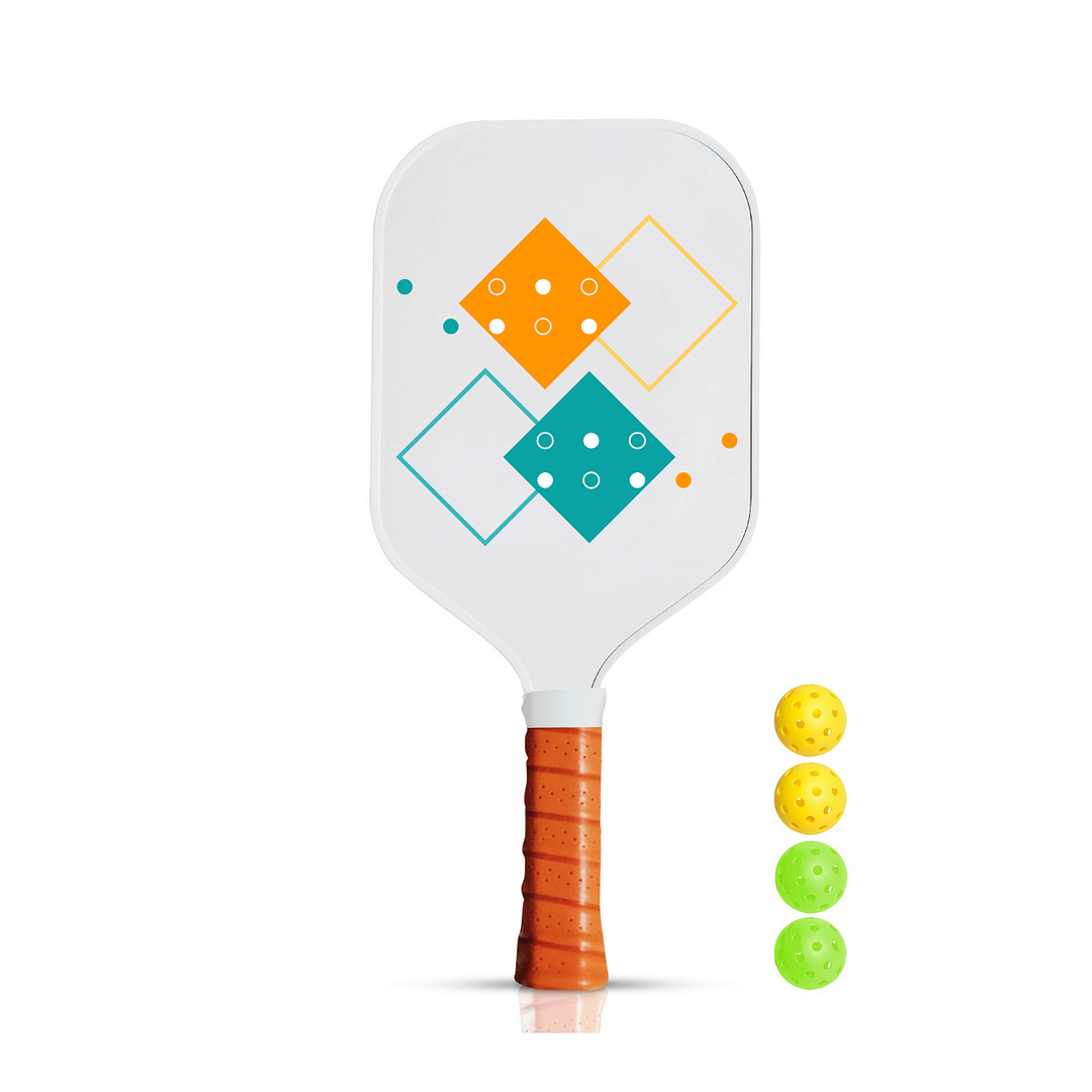 Lightweight Durable Fiber Glass Pickleball Paddle - Perfect for All Levels