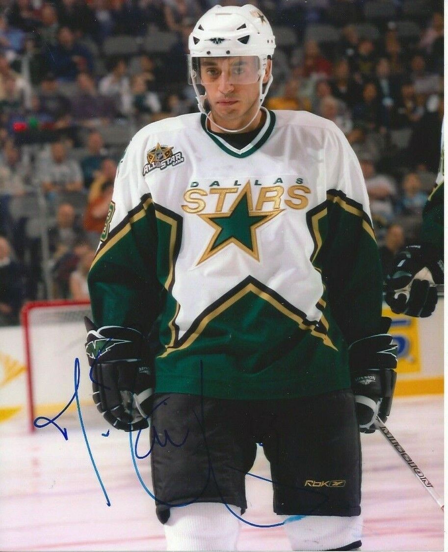 Mike Ribeiro Autographed 8x10 Dallas StarsC695