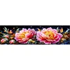 Peony-11CT Stamped Cross Stitch 135*40cm/53.15*15.75in(Big Size)