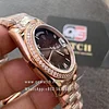 Rolex Day-Date 36 m128345rbr-0075 Rose Gold Brown Ombr&eacute; Dial Diamond Bezel (36mm) Super Clone