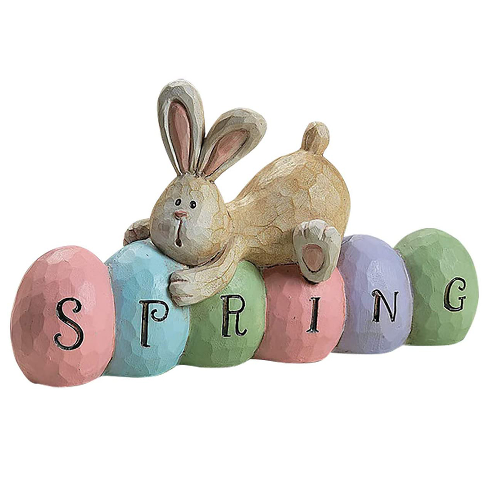 

Easter Rabbit Eggs Decor, Acrylic Bunny Egg For Bedroom Party Ornaments, 501 Original