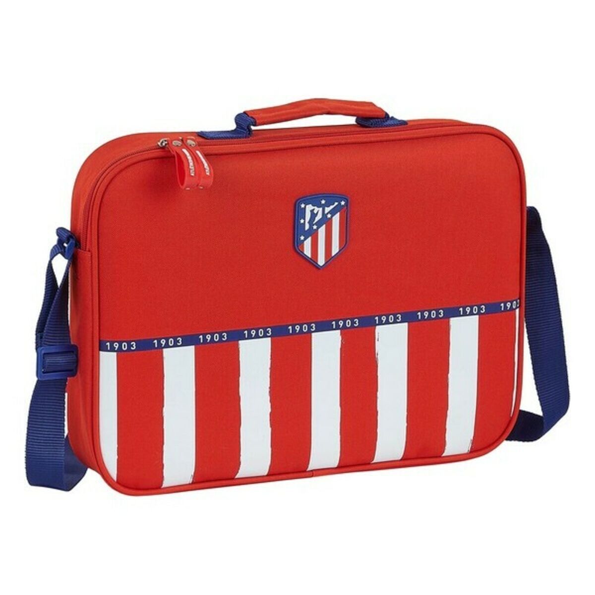 School Satchel Atl&eacute;tico Madrid Red Blue White (38 x 28 x 6 cm)