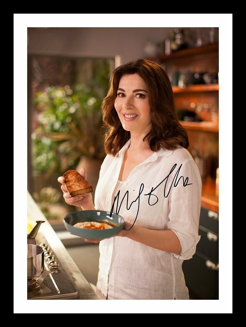 Nigella Lawson Autograph Signed & Framed Photo Poster painting 1