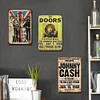 3PCS musique - Panneaux en &eacute;tain m&eacute;tallique(20*30cm/30*40cm) - Musique