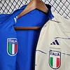2023/2024 Italy Reversible Windbreaker(Blue-Beige)Football Shirt 1:1 Thai Quality