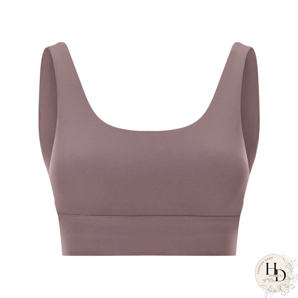 stretchy workout gym yoga bras women naked feel buttery soft athletic fitness training