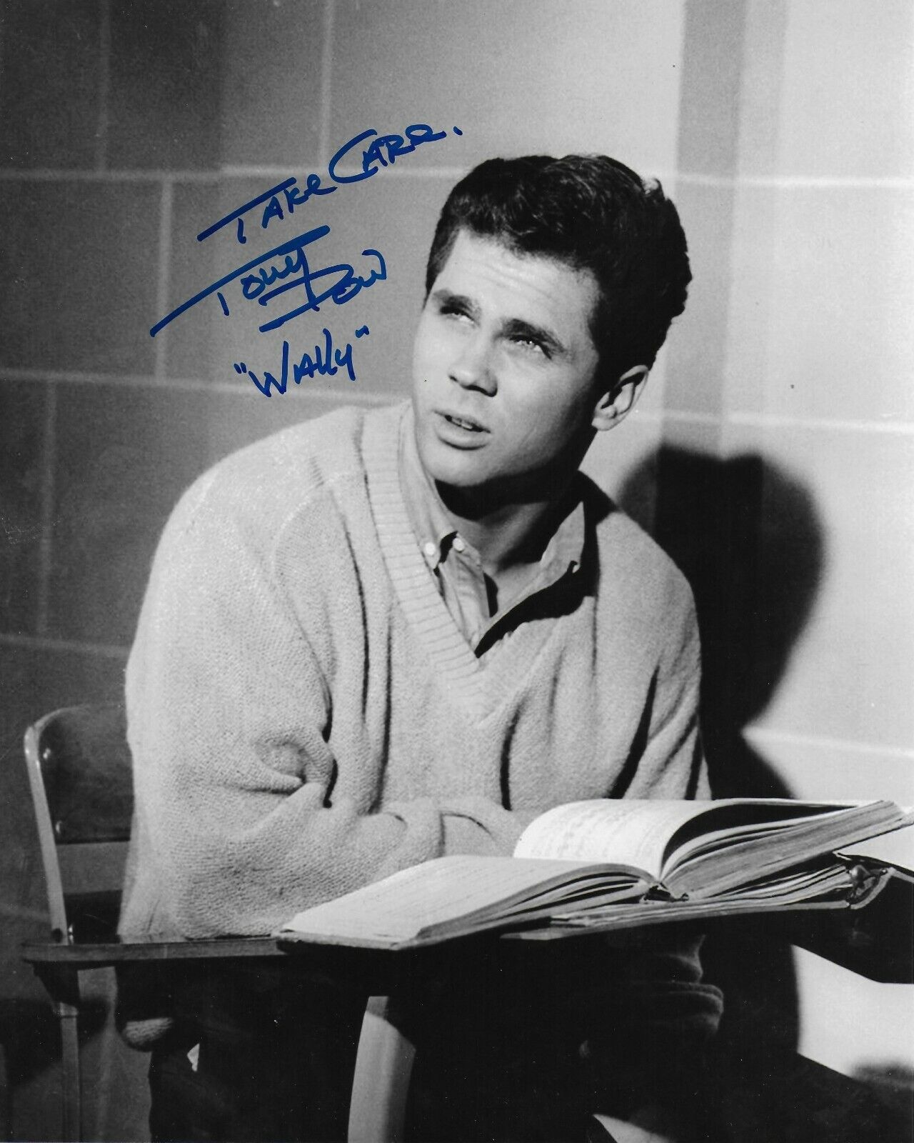 Tony Dow Leave it to Beaver Original Autographed 8X10 Photo Poster painting #7 signed @HShow