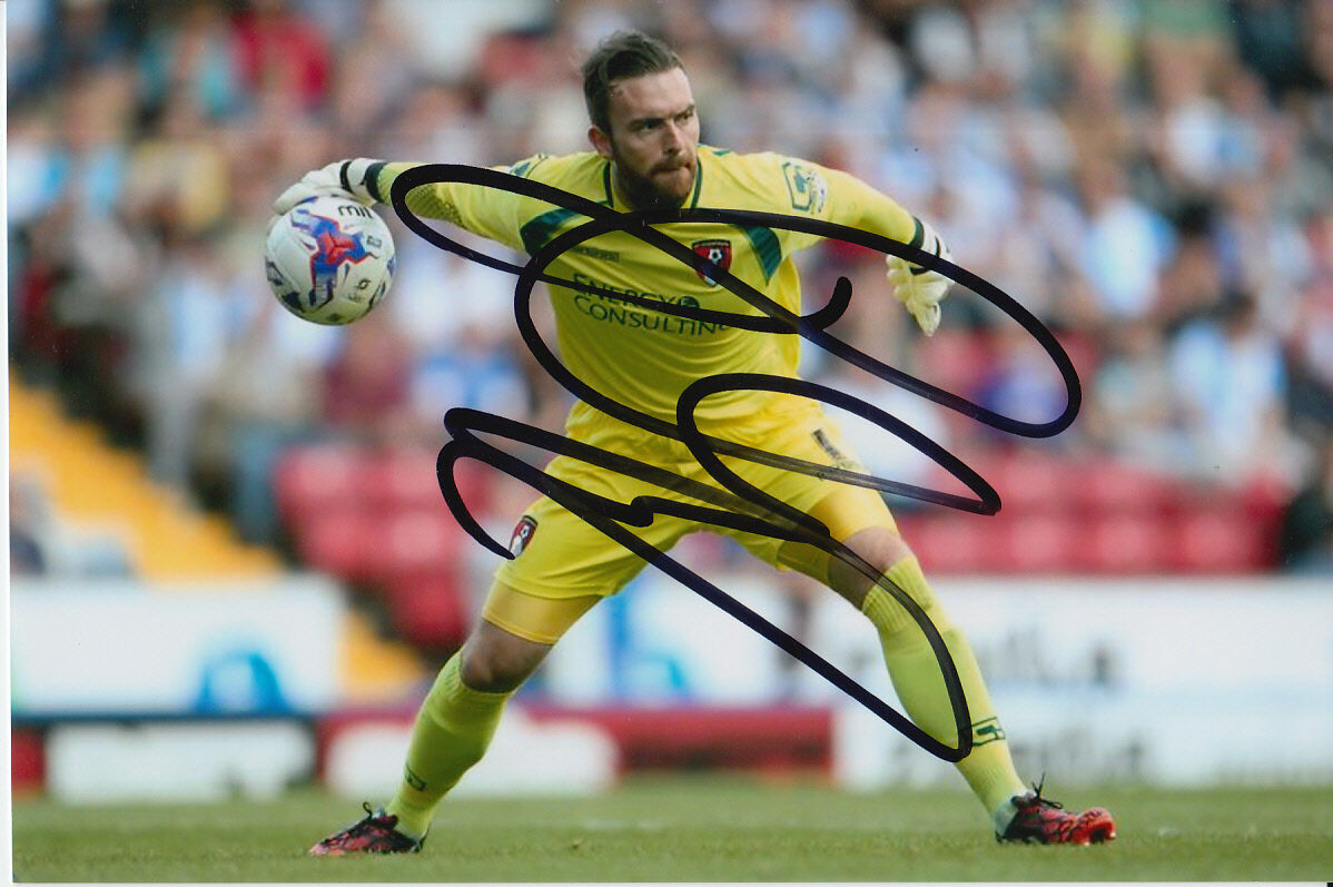 BOURNEMOUTH HAND SIGNED LEE CAMP 6X4 Photo Poster painting 1.