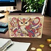 Mandala Butterfly Diamond Painting Money Saving Box Wooden Coin Bank Desktop Diamond Art Kits