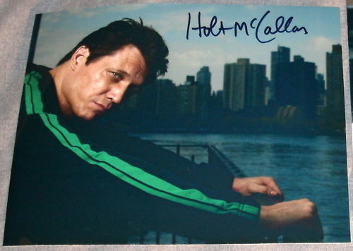 HOLT MCCALLANY SIGNED AUTOGRAPH LIGHTS OUT PROMO Photo Poster painting