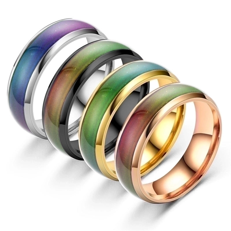 Ethnic Style Heart Stainless Steel No Inlaid Stainless Steel Rings