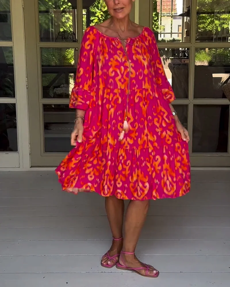 Zanaya - Relaxed Printed Dress