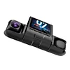 3 Lens Auto Video Camera Loop Recording HD 1080P Car Camcorder Front Rear Camera