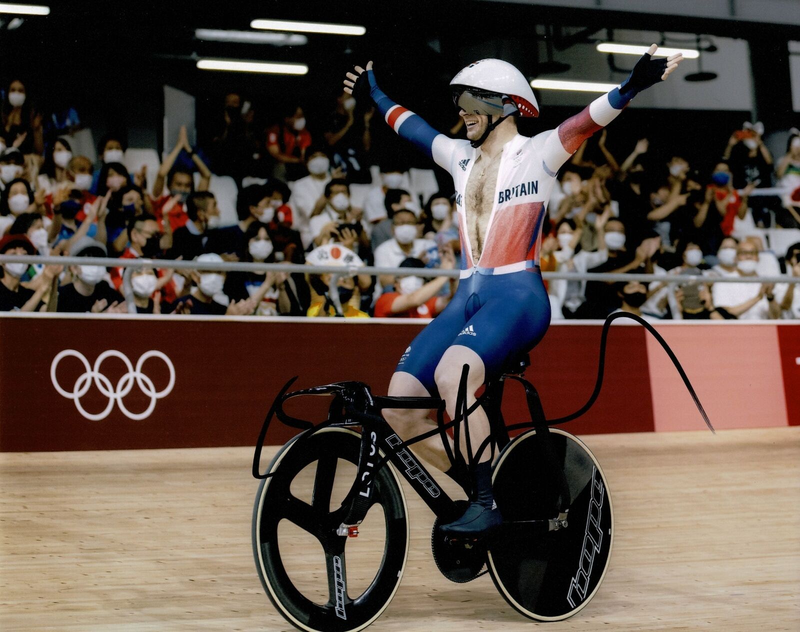 Jason Kenny Signed 10X8 Photo Poster painting Tokyo 2020 Genuine Signature AFTAL COA (A)