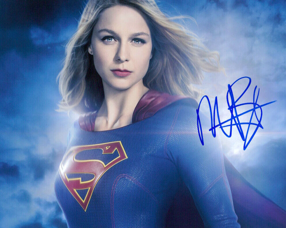 Melissa Benoist (Supergirl) signed 8x10 Photo Poster painting