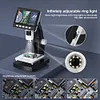1000X Digital Microscope 4.3inch Screen Soldering Coin Microscope w/ 8 LED Light